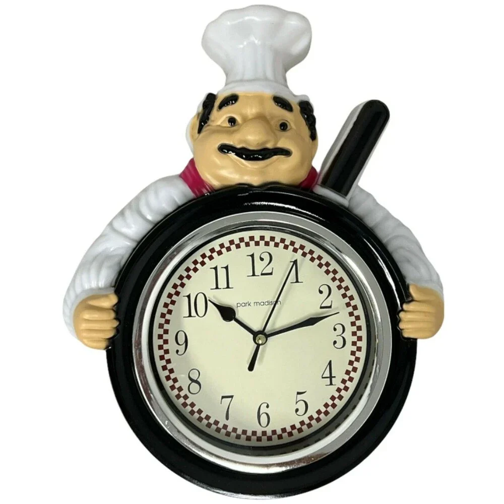 Plastic Kitchen Wall Clock, 11